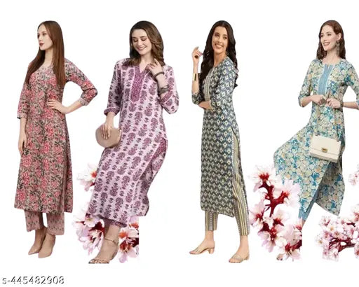 Sky Blue Georgette Palazzo Suit