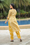 Olive Green Cape Kurta Set