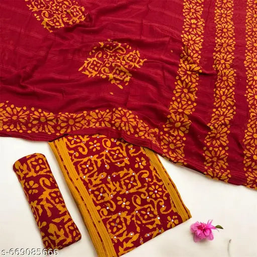Wine Red Embroidered Straight Salwar Set