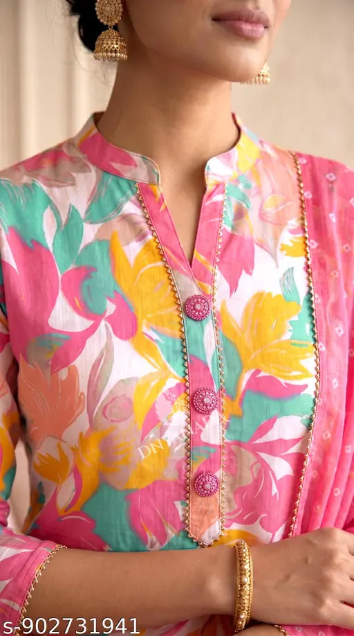 Mint Green Cotton Salwar Kameez